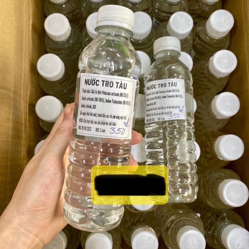 Nước tro tàu chai 500g