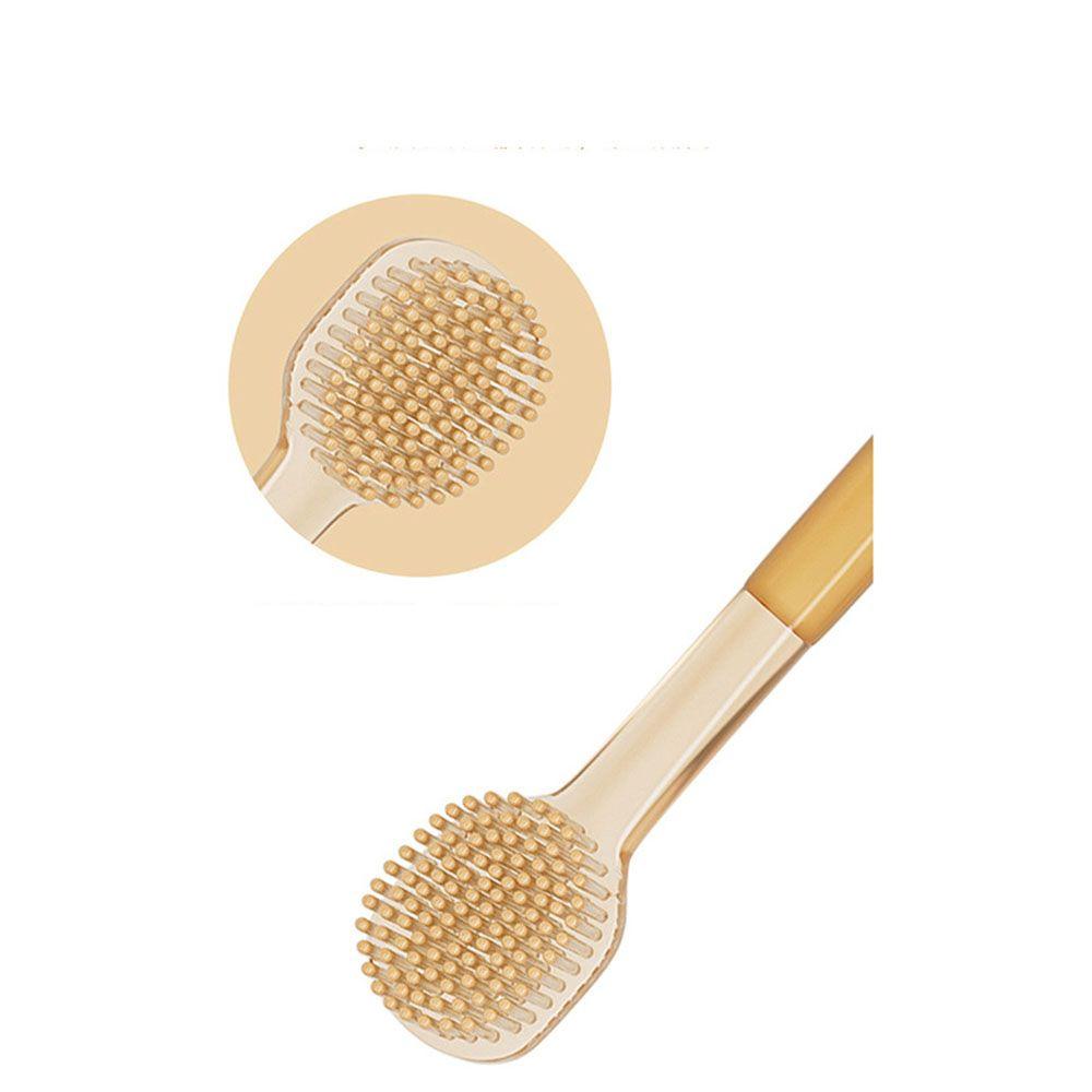 NIUYOU 1 Bộ Bàn Chải Đánh Răng Silicone Thân Thiện Với Môi Trường Cho Bé 0-18 Tháng Tuổi