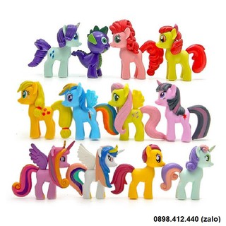 bộ 12 ngựa pony - set 12 ngựa pony