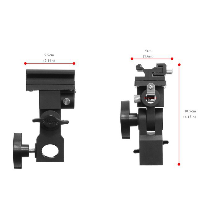 Ngàm Gắn Đèn Flash Selens Cho Máy Ảnh Canon Nikon Yongnuo