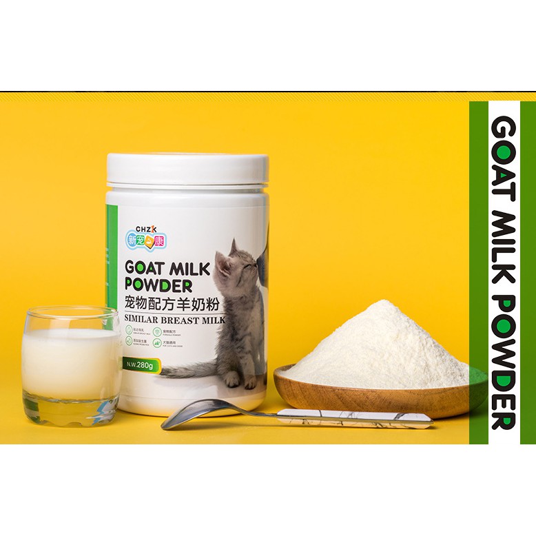 bột sữa dê cho chó mèo Borammy 280g