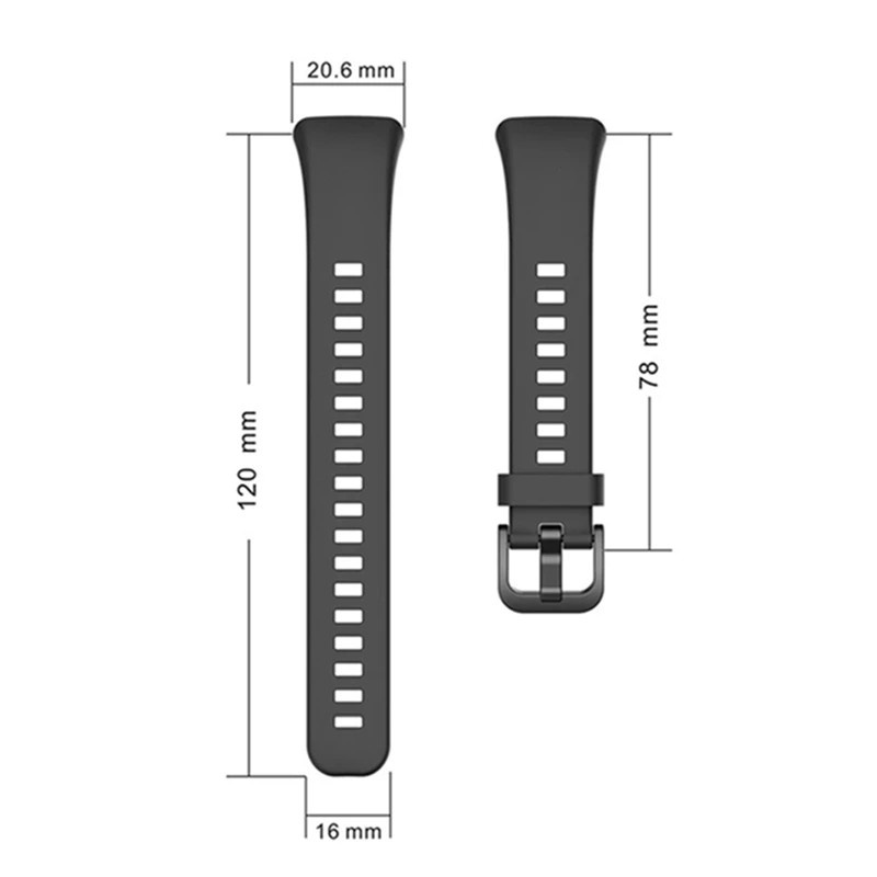 Ốp Silicone + TPU BảO Vệ MàN HìNh Cho ĐồNg Hồ Huawei Band 7 6