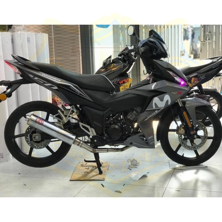 ( Quí khách vui lòng mang ra tiệm cho thợ dán ) Tem winner MOVISTAR xám xi măng