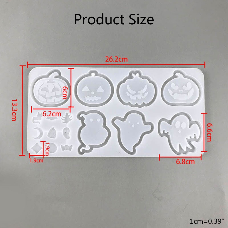 Khuôn Silicone Làm Móc Khóa Hình Bình Lắc Pha Lê
