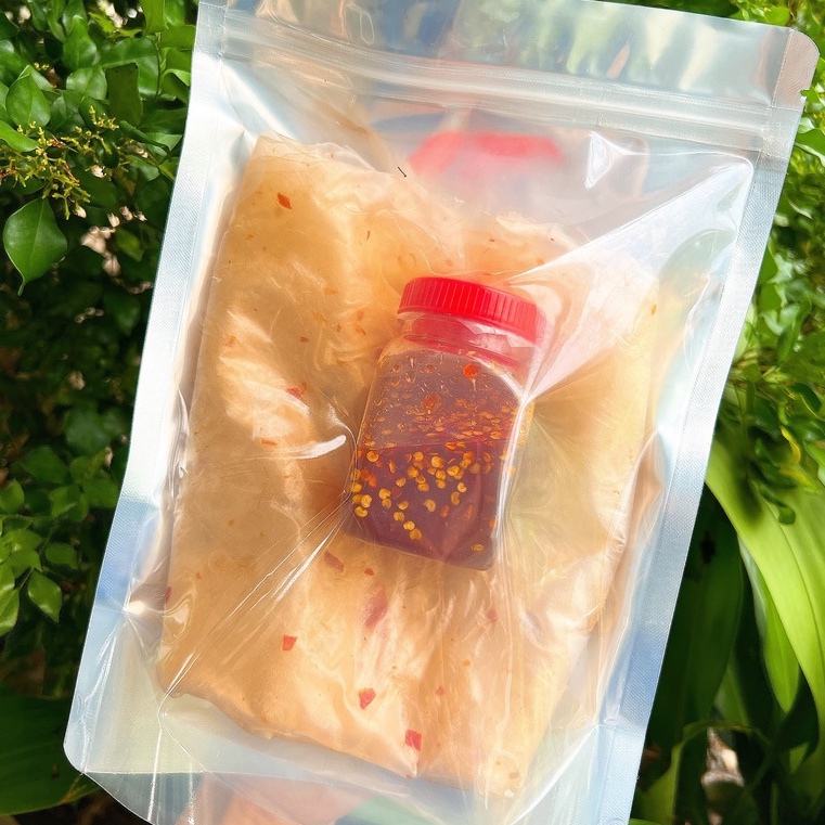 Combo bánh tráng dẻo ủ sương sốt tắc