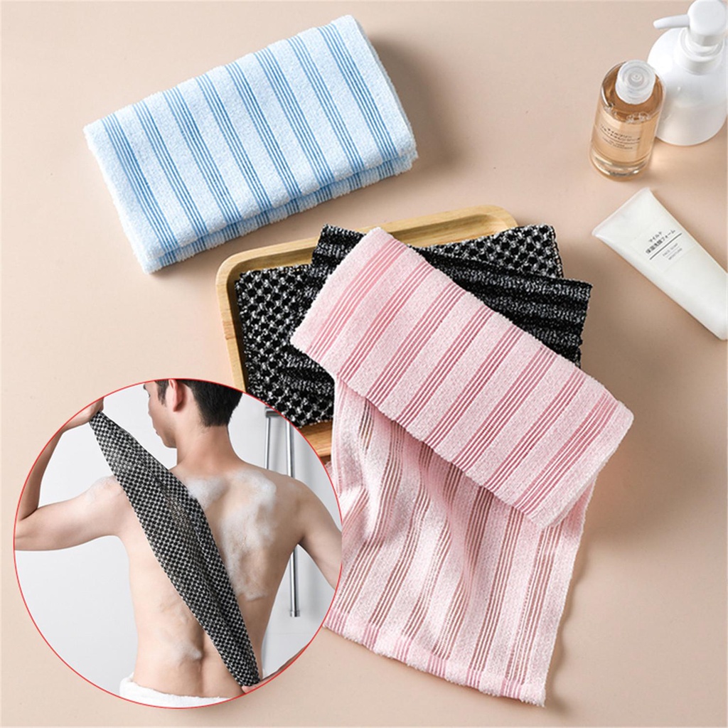 WATTLE Khăn Tắm Chà Lưng Tẩy Tế Bào Chết Siêu Thoải Mái