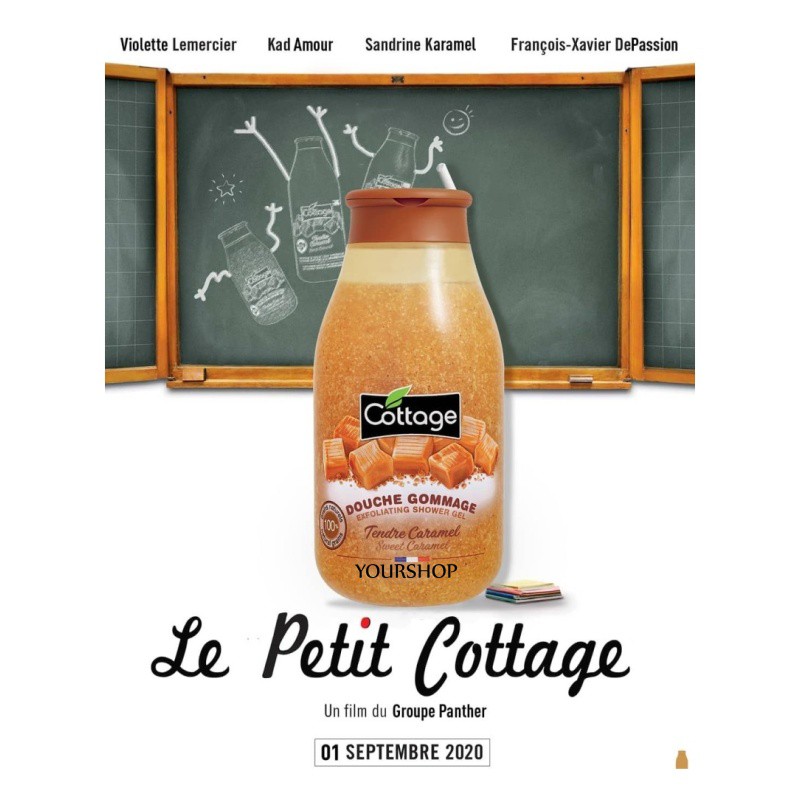 Sữa tắm tẩy tế bào chết Cottage Violet 270ml - Chính Hãng Pháp | BigBuy360 - bigbuy360.vn