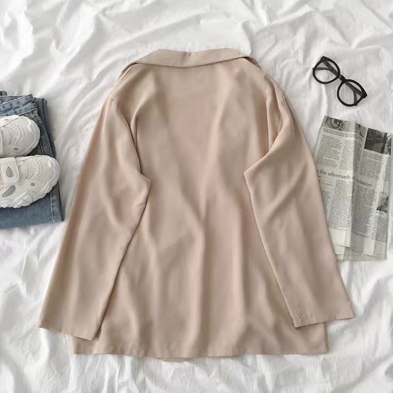 [Sẵn Theo Phân Loại] Áo Khoác Nữ Blazer Vải Mỏng Dài Tay Bigsize Mặc Bay Bay Không Đứng Form | BigBuy360 - bigbuy360.vn