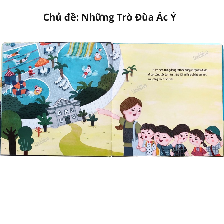 Sách Giáo Dục Giới Tính - Những Trò Đùa Ác Ý - Cho Bé Từ 3 Tuổi - Tân Việt