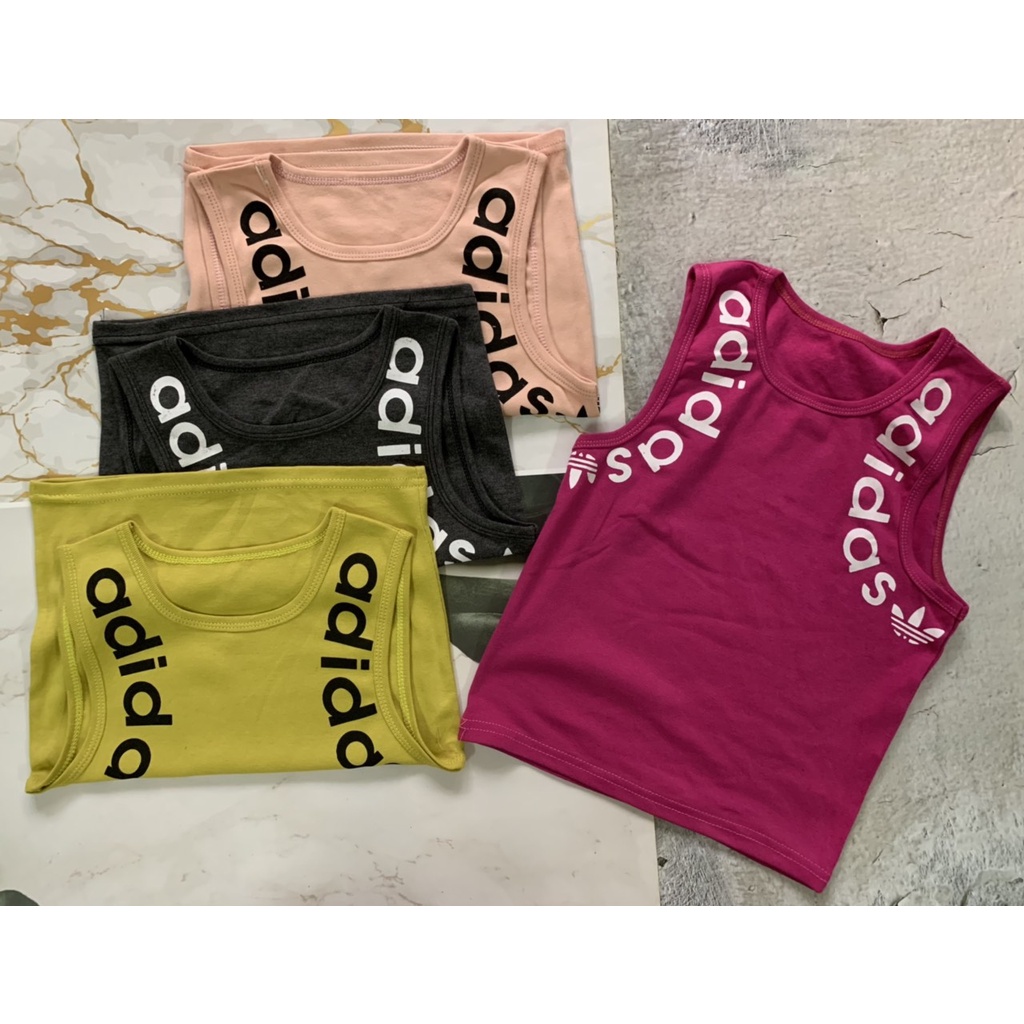 Áo thun ba lỗ ngược croptop_ áo thun ba lỗ nữ