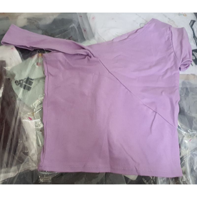 ÁO DROPTOP NỮ BẸT VAI.