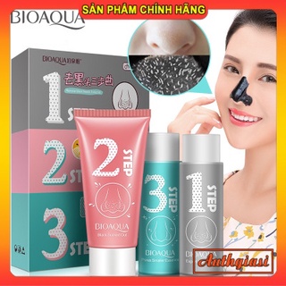 Set 3 Lọ Lột Mụn Mũi Bioaqua siêu hiệu quả 35ml+60g+35ml
