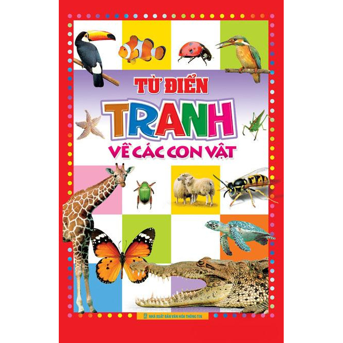 Sách - Từ điển tranh về các con vật (bìa cứng)