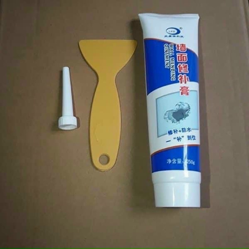 Keo Vá Tường Chống Thấm LKB 250gr - Trám Trét Vết Nứt Khe Hở Tường - Chống Mốc Ẩm Làm Sạch Tường - CHÍNH HÃNG