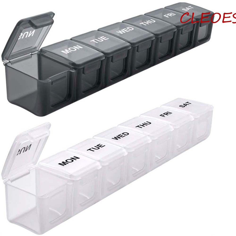 Hộp Đựng Thuốc 7 Ngày Bằng Nhựa Trọng Lượng Nhẹ Tiện Dụng