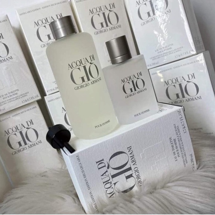 Nước Hoa Nam Armani Acqua Di Giò Trắng 100ml Cao Cấp 🌹 Lưu Hương Lâu | BigBuy360 - bigbuy360.vn