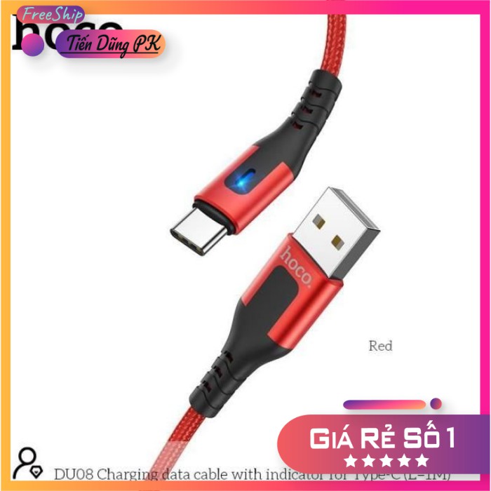 Dây Cáp Sạc Nhanh Hoco DU08 3A -Micro-Type C
