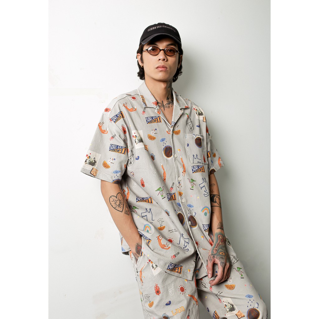 Quần nhung tăm LENINN Doodle