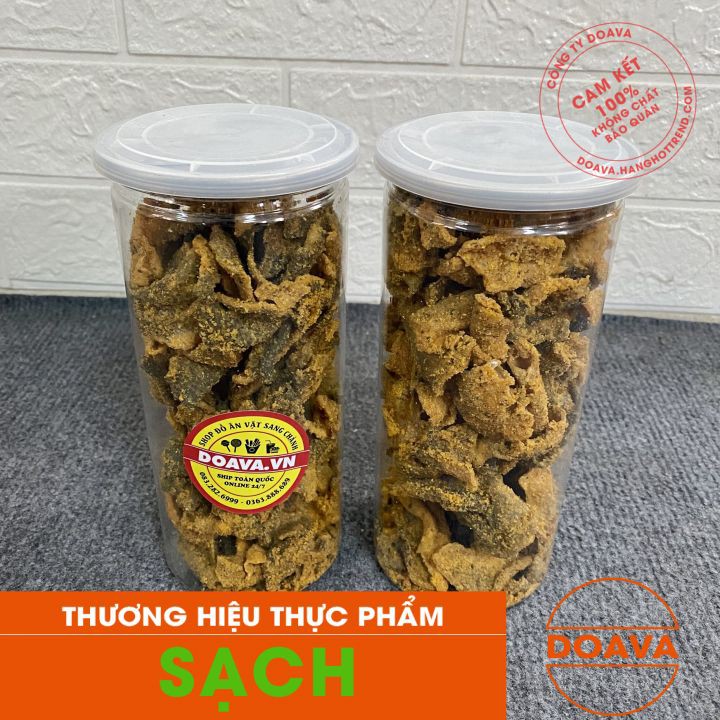[Handmade]  Da Cá Trứng Muối 250g - Da Cá Nhà Chiên Cực Giòn Ngậy, Ăn Là Nghiền - DAV014 | BigBuy360 - bigbuy360.vn