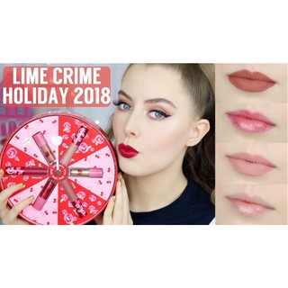 Set son kem Lime Crime Spin The Dial Lip Set
