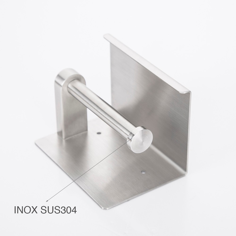 Hộp đựng khăn giấy vệ sinh Inox sáng bóng , Hộp giấy đa năng để được điện thoại