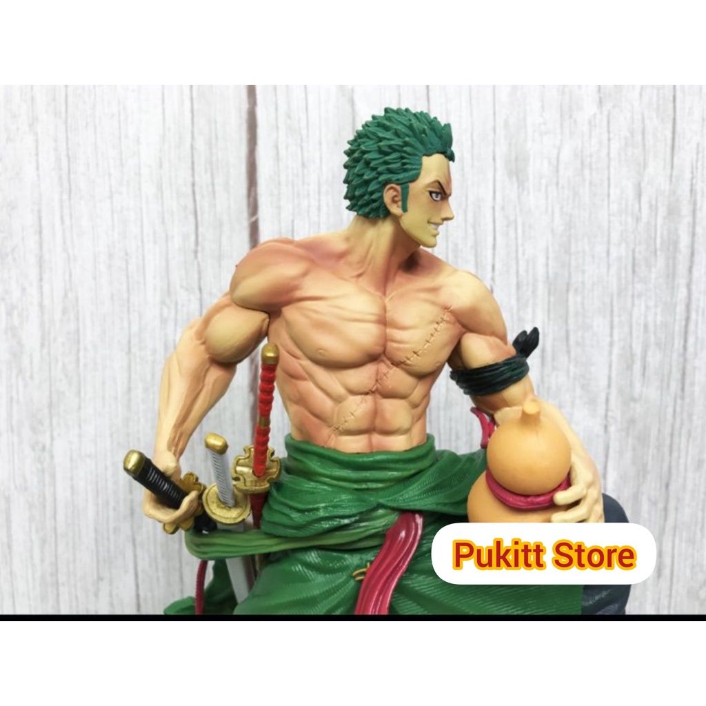 Mô hình One Piece - Mô hình Roronoa Zoro đứng trên thuyền 37cm Z028