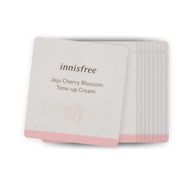 vuquoctuan Sample Kem Dưỡng Anh Đào Nâng Tone Tức Thì Innisfree Tone Up Cream 1ml vuquoctuan