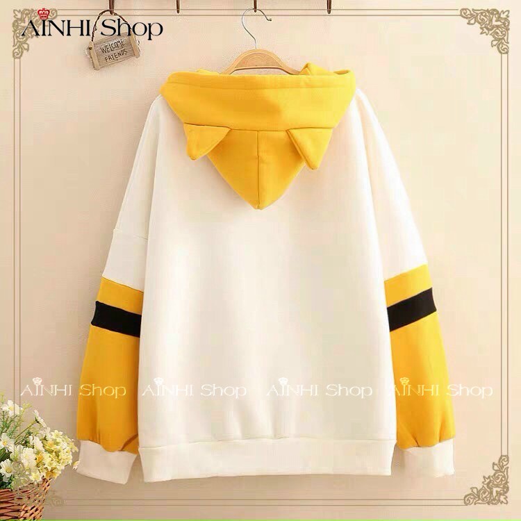 Áo Hoodie ❤️FREESHIP❤️ Áo Khoác Hoodie Nữ (Cún Dễ Thương) Vải Nỉ Nhiều Màu - Áo Hoodie Free Size Dưới 60KG | BigBuy360 - bigbuy360.vn