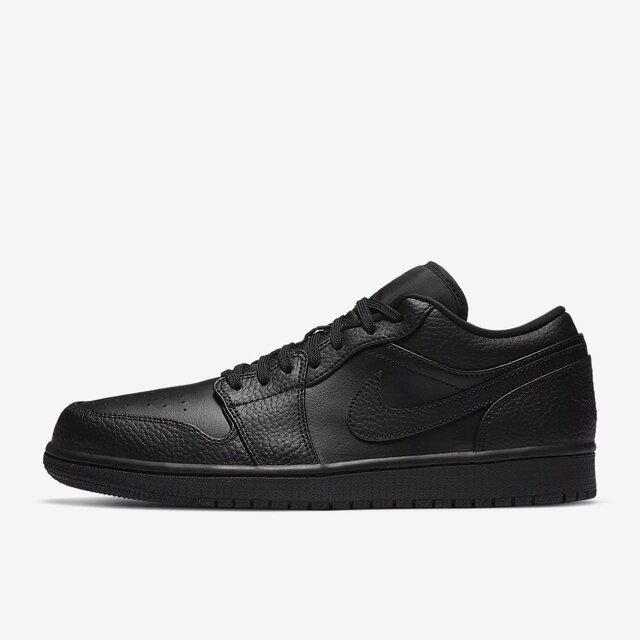 [CHÍNH HÃNG] GIÀY AIR JORDAN 1 LOW - *TRIPLE BLACK* - Code: 553558-091