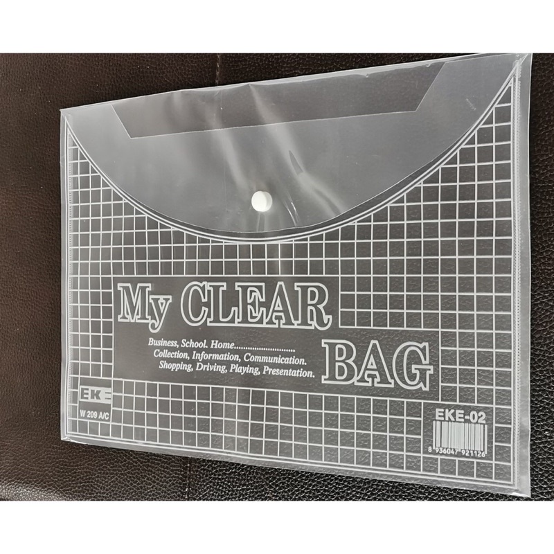 Sét 20 túi cúc My clear khổ A4 loại mỏng, dày và khổ F4 đựng hồ sơ, giấy tờ