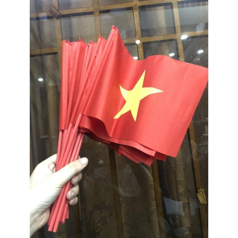 Cờ vẫy cầm tay