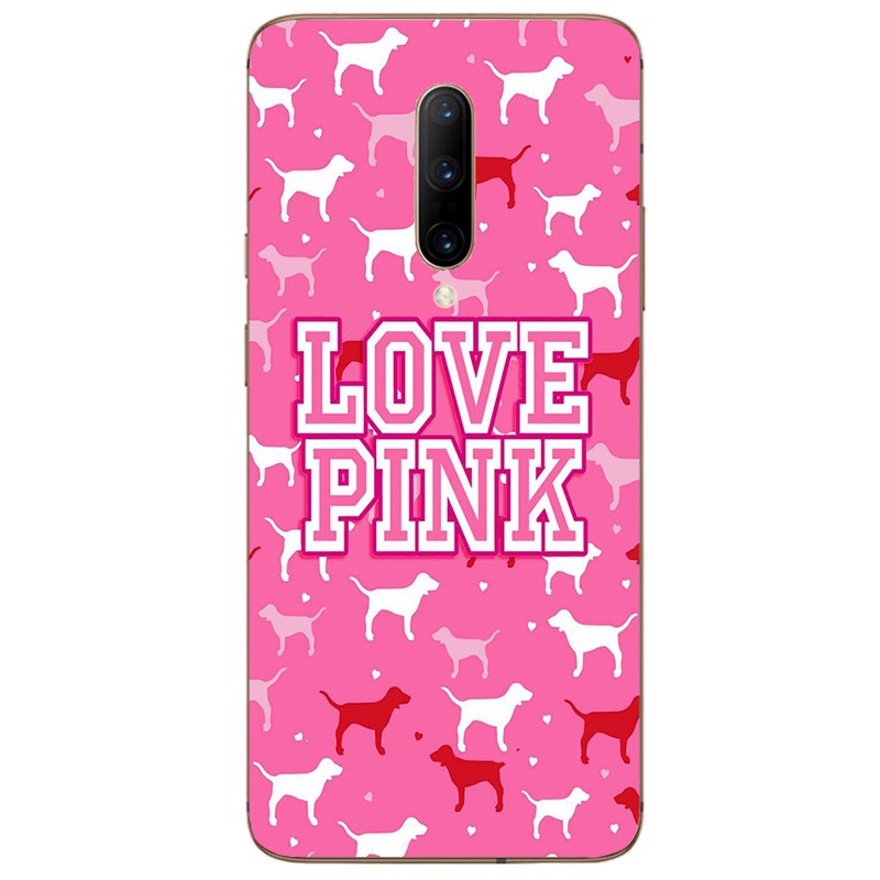 Pink nation Style VS Victoria Painting Phone Case Oneplus Nord N10 N100 8 8T 9R 9 Pro soft silicone Cover