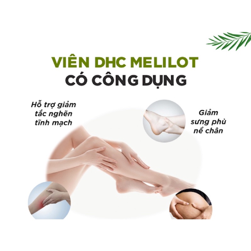 DHC 30 ngày 60 viên Hỗ Trợ Giảm Mỡ Đùi