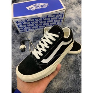 [Full Box Bill ] Giày vans vaul⚡️𝐒𝐢ê𝐮 𝐑ẻ⚡️ đen vạch trắng nam nữ