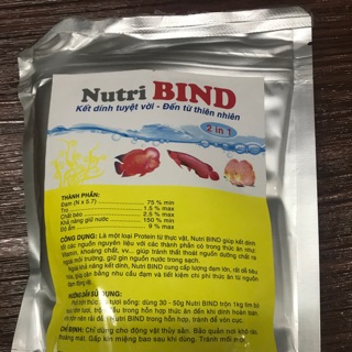 Kết dính và vitamin làm thức ăn cho cá dĩa
