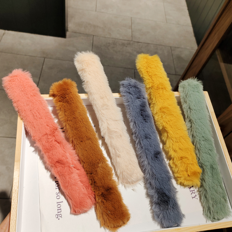 Dây Buộc Tóc Lông Xù Xinh Xắn Dành Cho Nữ