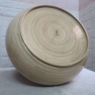 Chậu ngâm chân bằng tre cao cấp hàng xuất khẩu . Kích thước rộng 40cm sâu 15cm. Dung tích 10lit