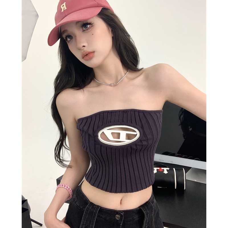 Áo Dệt Kim Sát Nách Thời Trang Mùa Hè Cho Nữ