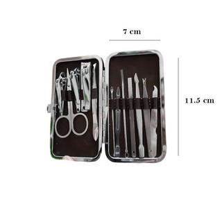 Bộ Kiềm 12 Món Làm Móng Đa Năng Nhỏ