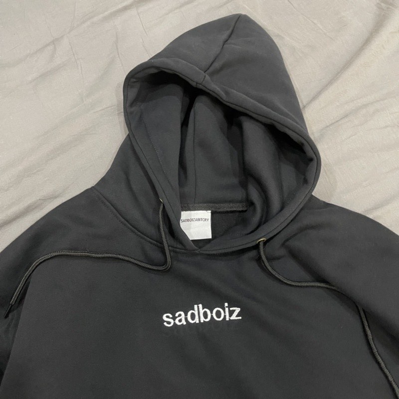 Áo SADBOIZ Hoodie Khoác Basic CRY , Tee Sadboy Chất Nỉ Mịn Local Brand Chữ Thêu TTUN STORE UNISEX