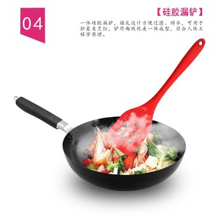 SET 5 DỤNG CỤ LÀM BÁNH SILICON (MÀU ĐỎ)