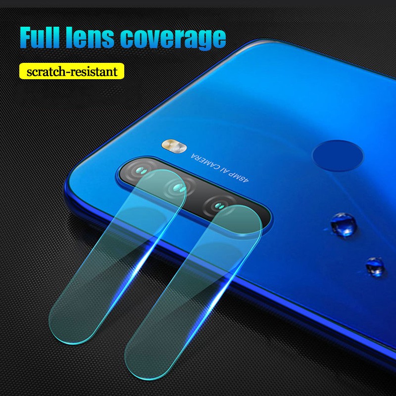 Kính cường lực trong suốt bảo vệ camera sau cho Xiaomi Redmi Note 9 9T 9s 7 8 6 5 Plus Pro Max 6A 7A