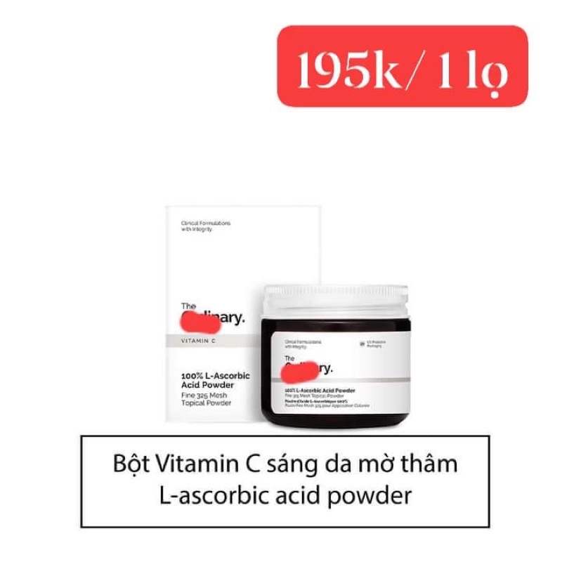 [Sephora USA] Bột Vitamin C 100% L-Ascorbic Acid Powder - The Ordinary