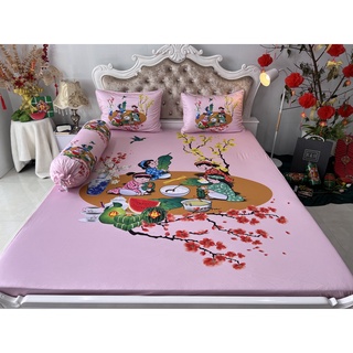 Bộ drap thun lạnh ý 5D cao cấp MS 320