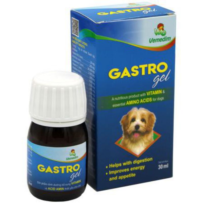 Thuốc dinh dưỡng chứa vitamin và acid amin GASTROGEL VEMEDIM