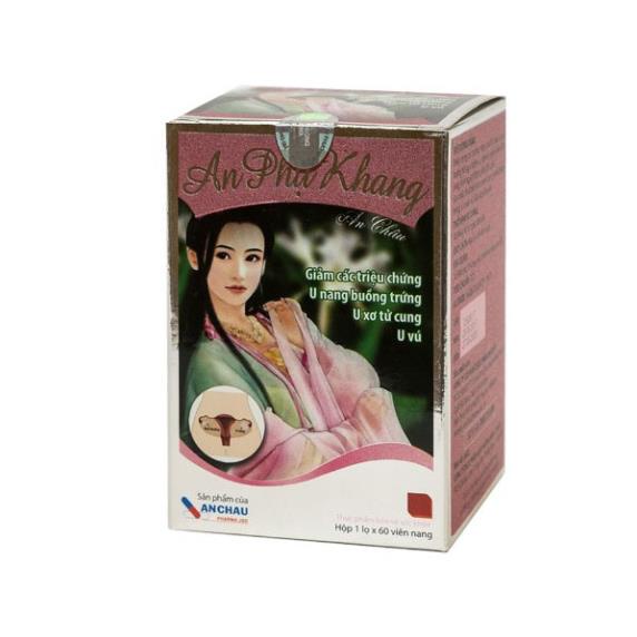 An Phụ Khang An Châu – Hỗ trợ điều hòa kinh nguyệt, giảm u nang, u xơ, viêm lộ tuyến (Lọ 60v)