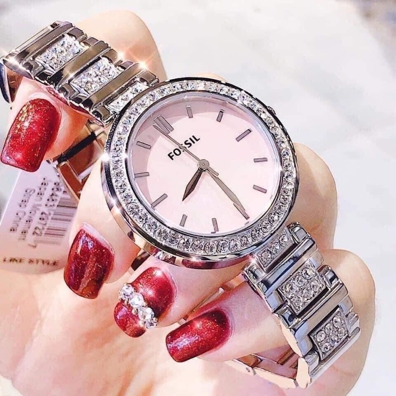Đồng hồ nữ Fossil Silver