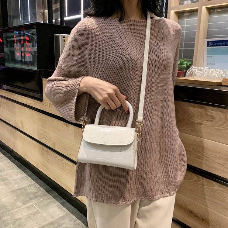 Túi xách nữ  MINT STORE  Túi đeo chéo đẹp vân rắn đi chơi cao cấp PK 412