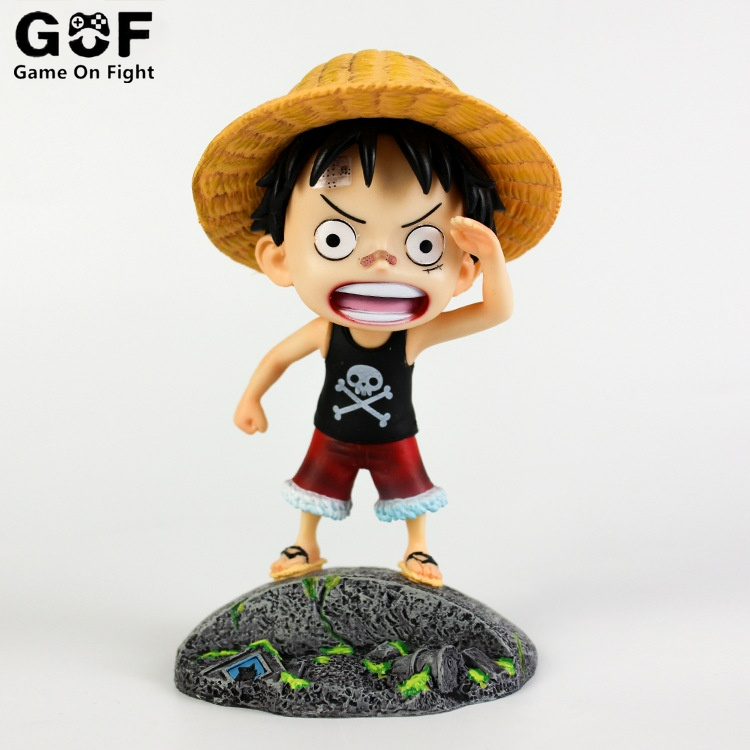 Mô hình nhân vật Luffy trong One Piece trang trí