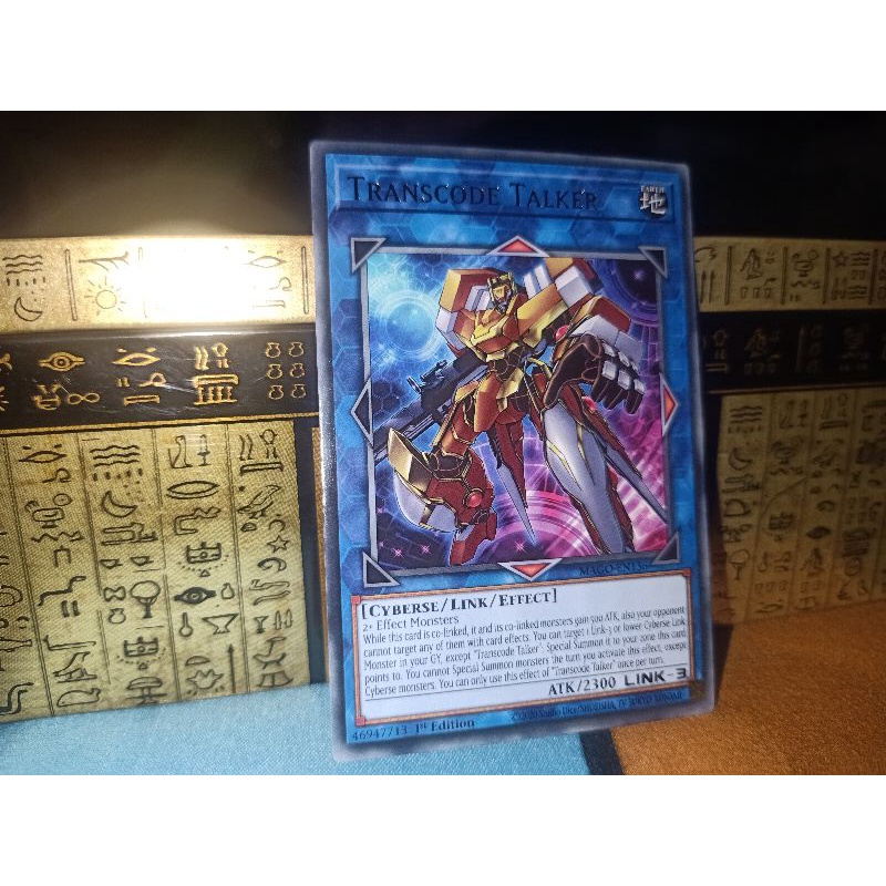 thẻ bài: Transcode Talker - MAGO-EN136 - Rare 1st Edition